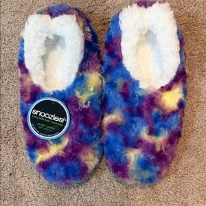 Women's Colorful Fuzzy Snoozies Slippers